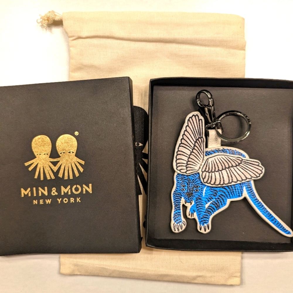 Min & Mon Winged Tiger bag charm